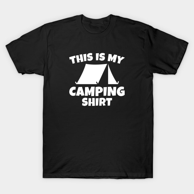 Camping Shirt T-Shirt by VectorPlanet